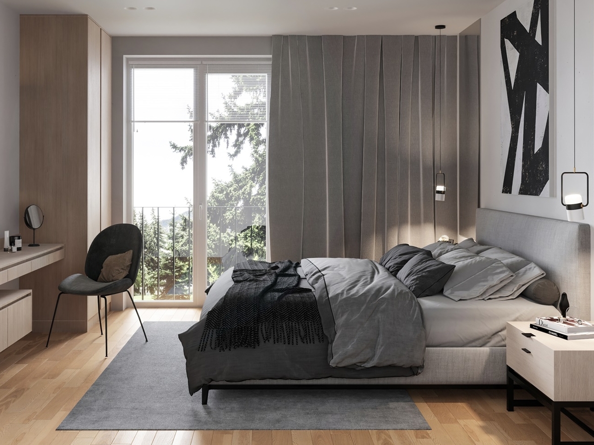 Einrichtungsbeispiel Schlafzimmer - 419_3Zi Einrichtungsbeispiel Schlafzimmer - 419_3Zi