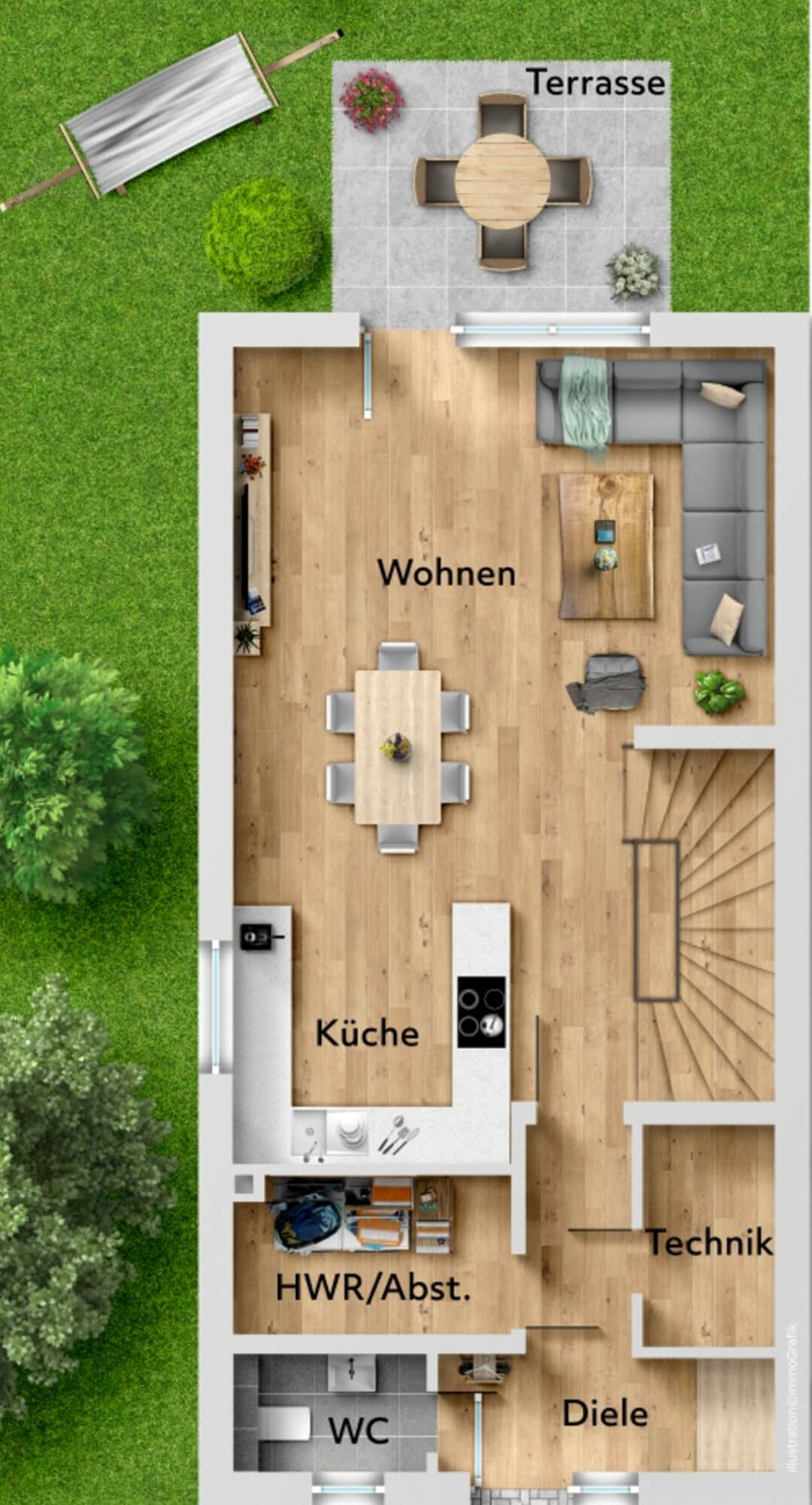 Grundrissplan EG Grundrissplan EG