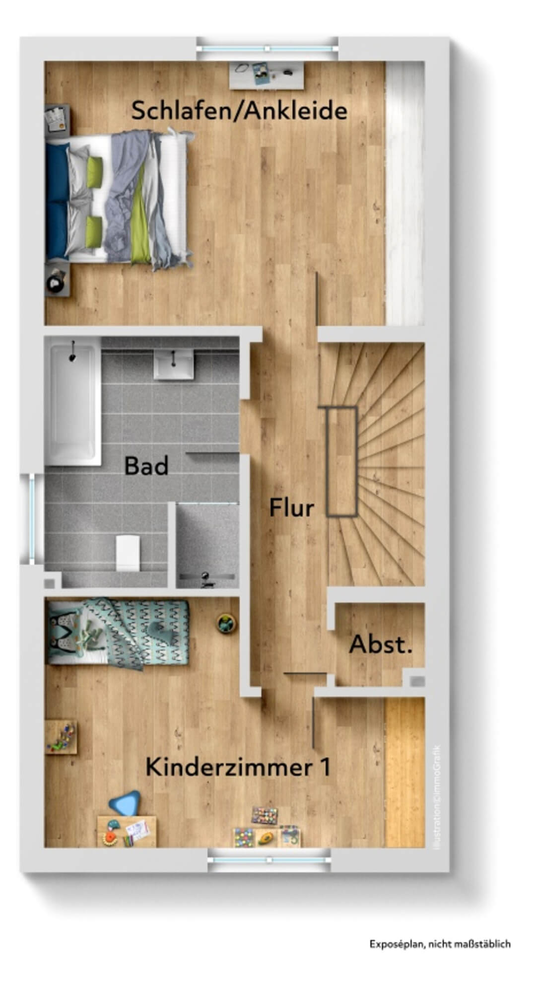 Grundrissplan 1.OG Grundrissplan 1.OG