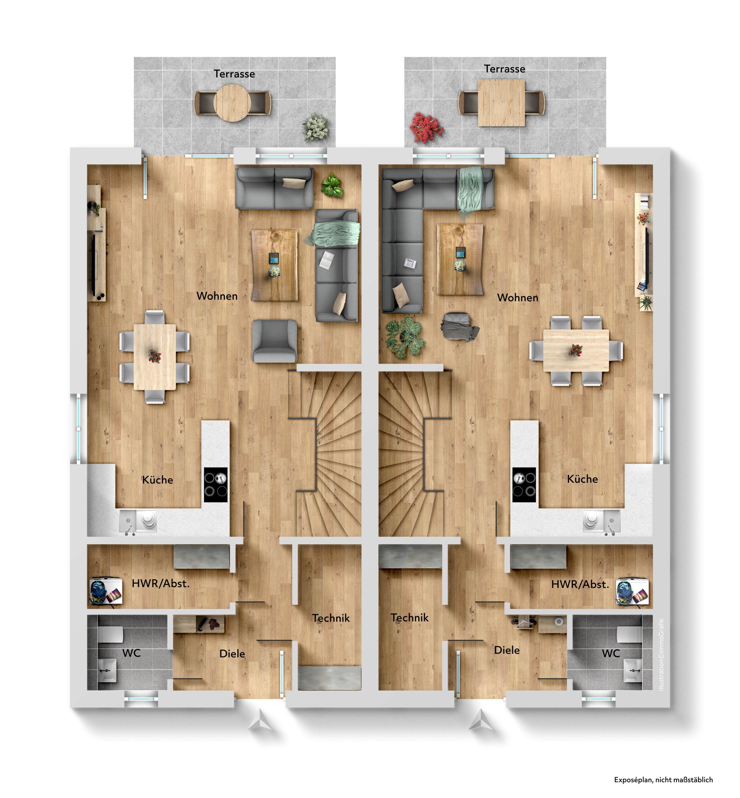 Grundrissplan Erdgeschoss Grundrissplan Erdgeschoss