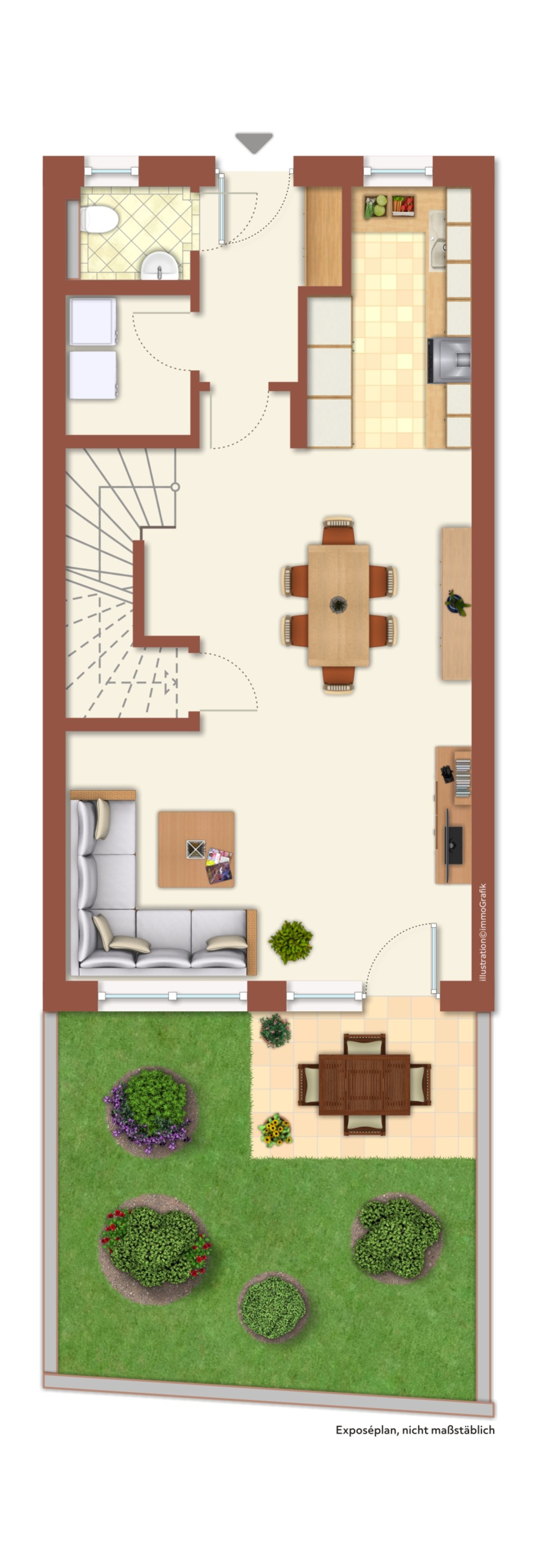 Grundrissplan Stadthaus Grundrissplan Stadthaus