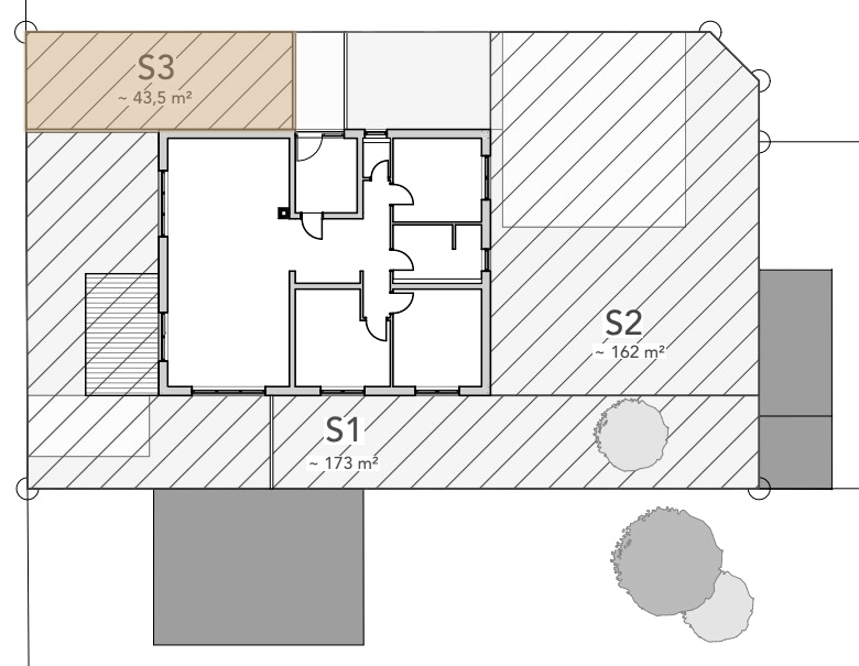 Sondernutzung Wohnung 03 - B_A_2ZKB Sondernutzung Wohnung 03 - B_A_2ZKB