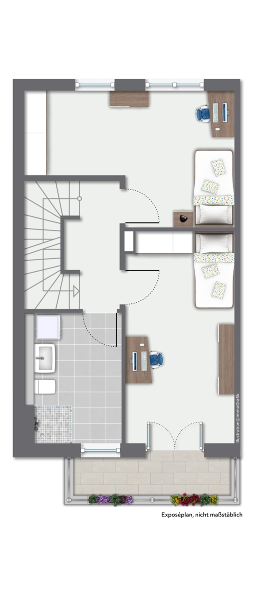 2043_Schützenhüttenweg_Plan OG möbl. - VK_SHW_5 2043_Schützenhüttenweg_Plan OG möbl. - VK_SHW_5