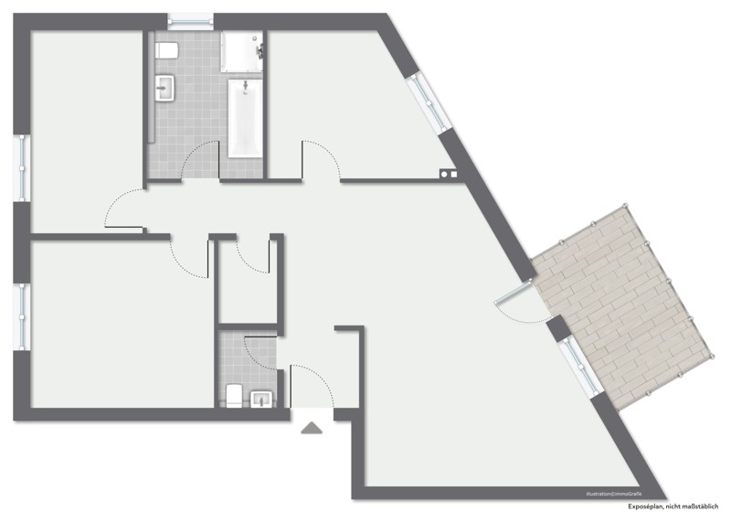 Wohnung 04 - VM_413_4ZKB Wohnung 04 - VM_413_4ZKB