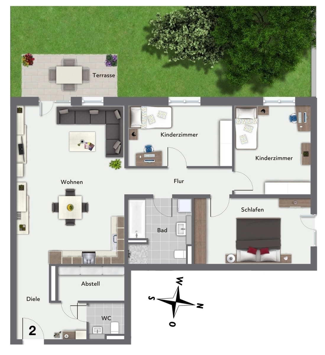 6021_Grundriss Whg 02 - 419_4Zi_G 6021_Grundriss Whg 02 - 419_4Zi_G